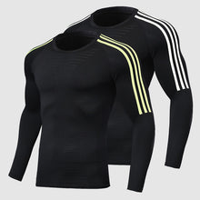 Load image into Gallery viewer, Men&#39;s Running Shoes T-Shirts, Quick Dry Compression Sport T-shirts, Fitness Gym Running T Shirts, Men&#39;s Soccer Jersey Sportswear