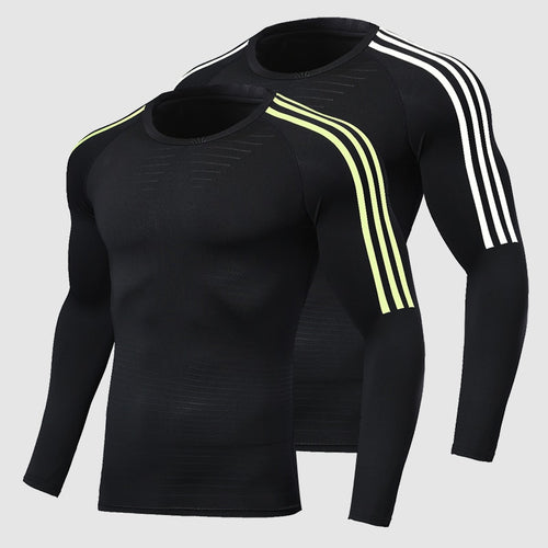 Men's Running Shoes T-Shirts, Quick Dry Compression Sport T-shirts, Fitness Gym Running T Shirts, Men's Soccer Jersey Sportswear