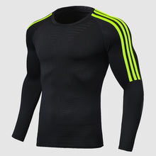 Load image into Gallery viewer, Men&#39;s Running Shoes T-Shirts, Quick Dry Compression Sport T-shirts, Fitness Gym Running T Shirts, Men&#39;s Soccer Jersey Sportswear