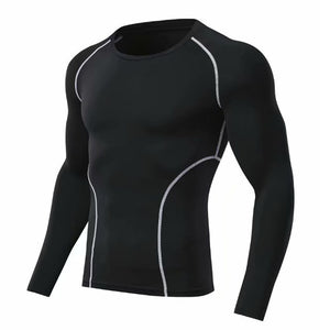 Men's Running Shoes T-Shirts, Quick Dry Compression Sport T-shirts, Fitness Gym Running T Shirts, Men's Soccer Jersey Sportswear