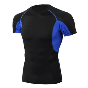 Men Running Compression Long sleeve Shirts Gym Sport T-shirt Male Bodybuilding Sportswear Mens Jogging Fitness Tight Rashgard