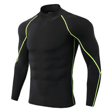 Load image into Gallery viewer, New Quick Dry Running Shirt Men Bodybuilding Sport T-shirt Long Sleeve Compression Top Gym t Shirt Men Fitness Tight rashgard