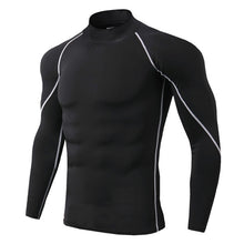 Load image into Gallery viewer, New Quick Dry Running Shirt Men Bodybuilding Sport T-shirt Long Sleeve Compression Top Gym t Shirt Men Fitness Tight rashgard