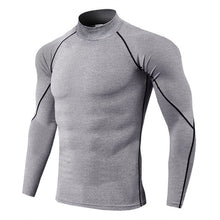 Load image into Gallery viewer, New Quick Dry Running Shirt Men Bodybuilding Sport T-shirt Long Sleeve Compression Top Gym t Shirt Men Fitness Tight rashgard