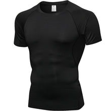 Load image into Gallery viewer, Quality Quick Dry man&#39;s T-shirt Crossfit gym male rashguard Sportswear Compression fitness Top Running jersey sport shirt men