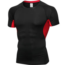 Load image into Gallery viewer, Quality Quick Dry man&#39;s T-shirt Crossfit gym male rashguard Sportswear Compression fitness Top Running jersey sport shirt men