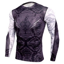 Load image into Gallery viewer, New Men Running Tshirt Gym Sport T-shirt Breathable Long Sleeve Compression Top Clothing Gym t Shirt Men Fitness Tight Rashgard