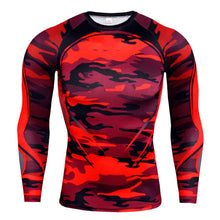 Load image into Gallery viewer, Long Sleeve Compression Shirt Men Quick Dry Gym T Shirt Fitness Sport Shirt Male Rashgard Gym Workout Traning Tights For Men