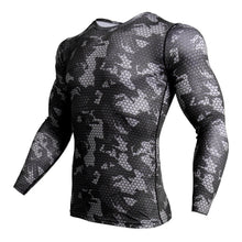 Load image into Gallery viewer, Long Sleeve Compression Shirt Men Quick Dry Gym T Shirt Fitness Sport Shirt Male Rashgard Gym Workout Traning Tights For Men