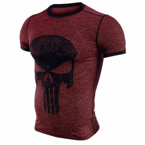 New Quick Dry Running Shirt Fitness Tight Football Jerseys Compression Top T-shirt Sport Shirt Men Gym Tee Shirt Rashga