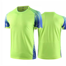 Load image into Gallery viewer, Men Women Couple Golf Table Tennis Shirts Sport Clothing Short Sleeve Running T-shirt Sportswear Badminton Shirt Jerseys Clothes