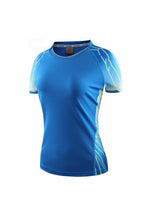 Load image into Gallery viewer, Men Women Couple Golf Table Tennis Shirts Sport Clothing Short Sleeve Running T-shirt Sportswear Badminton Shirt Jerseys Clothes