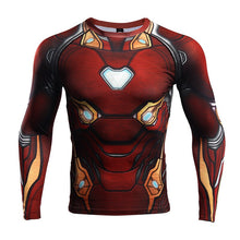 Load image into Gallery viewer, Gyms wear Sport Shirts Men Compression Gym T Shirt Rashgard Dry Fit Running Shirt Men Fitness Top Sport Tshirt Tight Rashguard