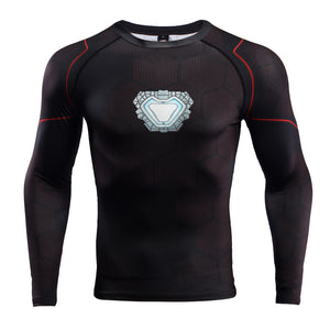 Gyms wear Sport Shirts Men Compression Gym T Shirt Rashgard Dry Fit Running Shirt Men Fitness Top Sport Tshirt Tight Rashguard