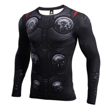 Load image into Gallery viewer, Gyms wear Sport Shirts Men Compression Gym T Shirt Rashgard Dry Fit Running Shirt Men Fitness Top Sport Tshirt Tight Rashguard